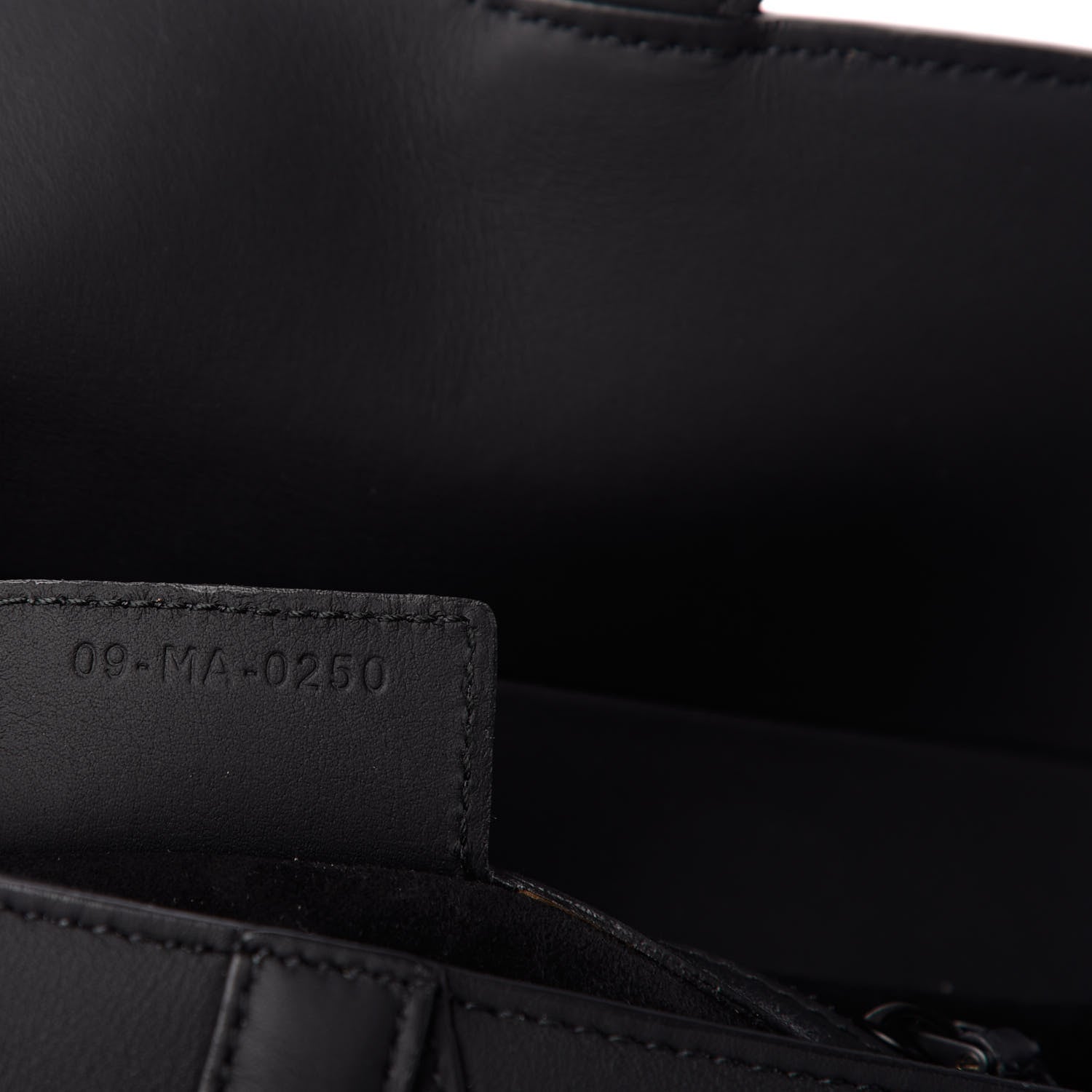 Christian Dior Ultra Matte Calfskin Saddle Bag Black 7 of 9