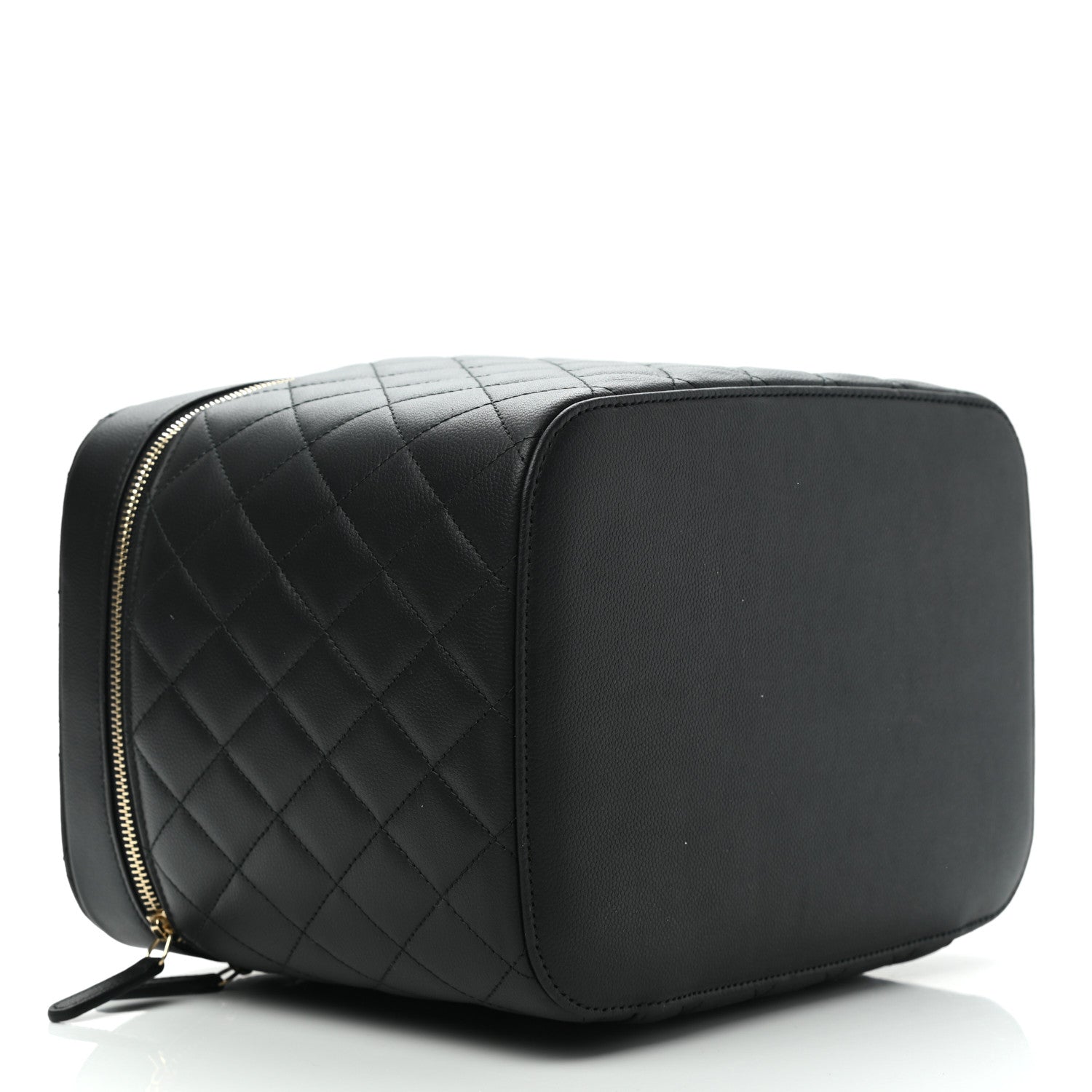 Chanel Caviar Quilted Large Vanity Pouch Black 4 of 9