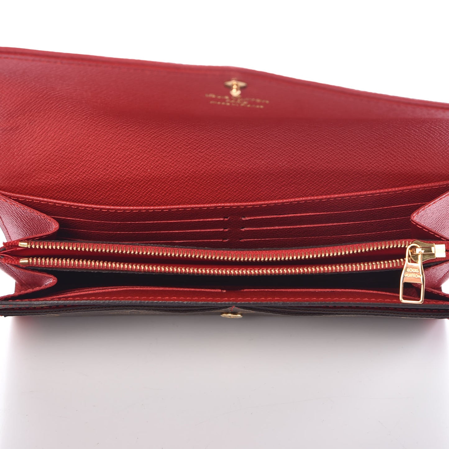 Monogram Sarah Retiro Wallet Cherry