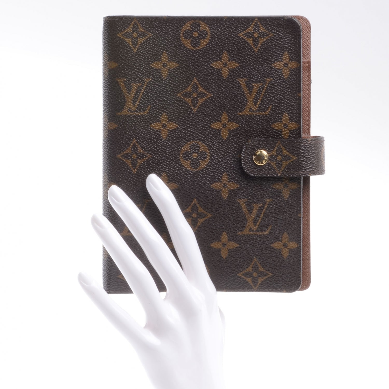 Louis Vuitton Monogram Agenda Medium Ring 2 of 9