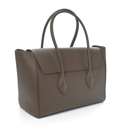 Salvatore Ferragamo Calfskin East West Tote Bag Clay 2 of 10