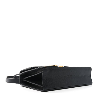 Gucci Grainy Calfskin Small Zumi Shoulder Bag Black 4 of 10