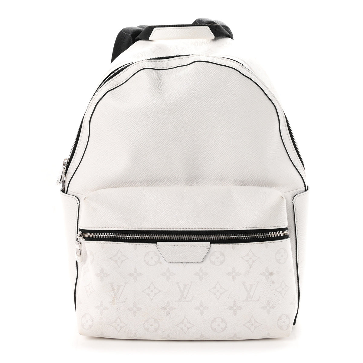 Louis Vuitton Taiga Monogram Discovery Backpack PM White 1 of 9