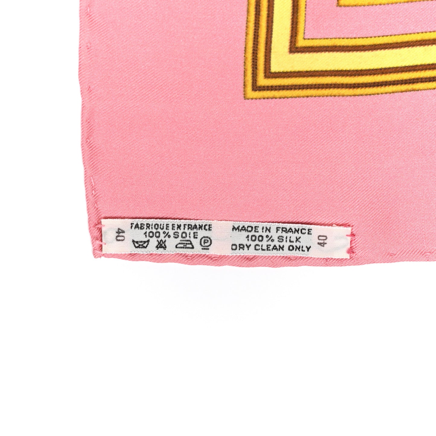 Silk Les Tuileries Scarf 90