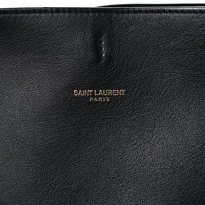 Saint Laurent Calfskin Medium Suzanne Hobo Black 16 of 16