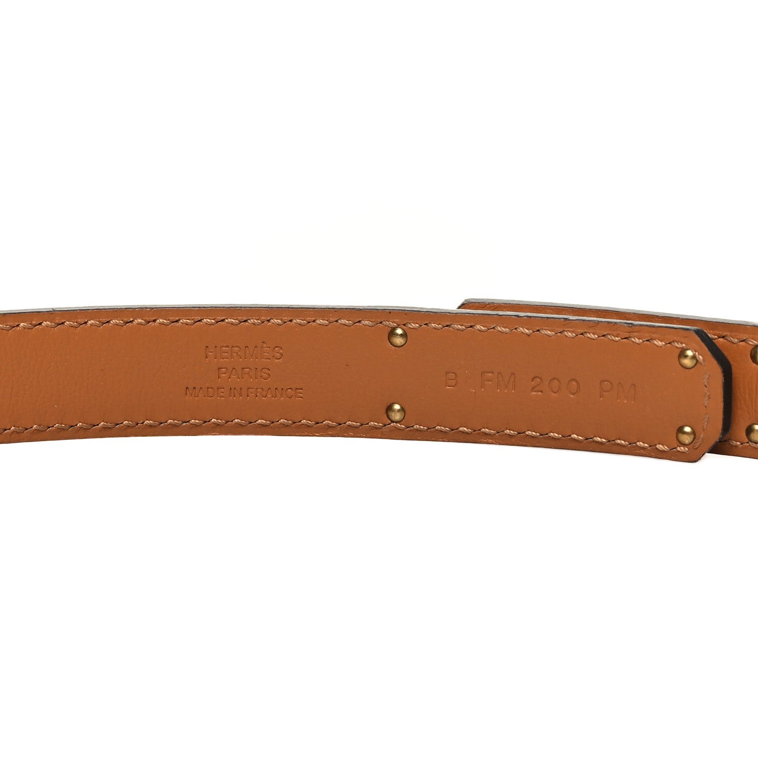 Hermes Epsom Kelly Belt Etoupe 3 of 4