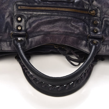 Balenciaga Agneau Classic Hardware City Bleu Obscur 9 of 14