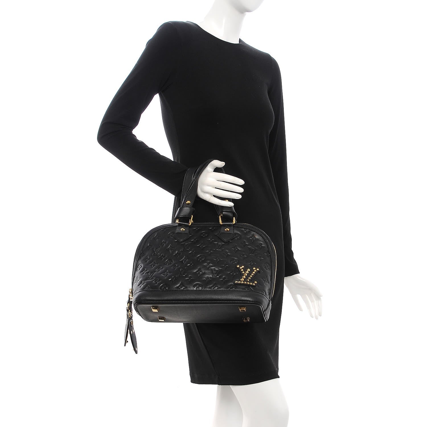 Louis Vuitton Monogram Double Jeu Neo Alma Black 2 of 9