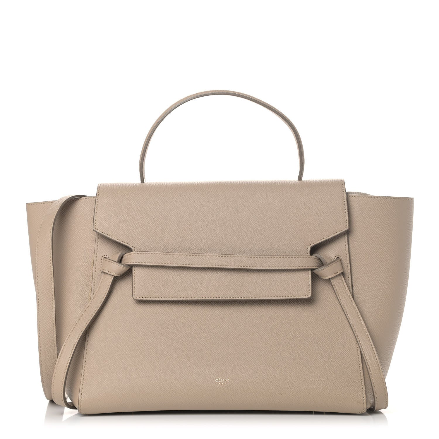 Celine Grained Calfskin Mini Belt Bag Light Taupe 1 of 6