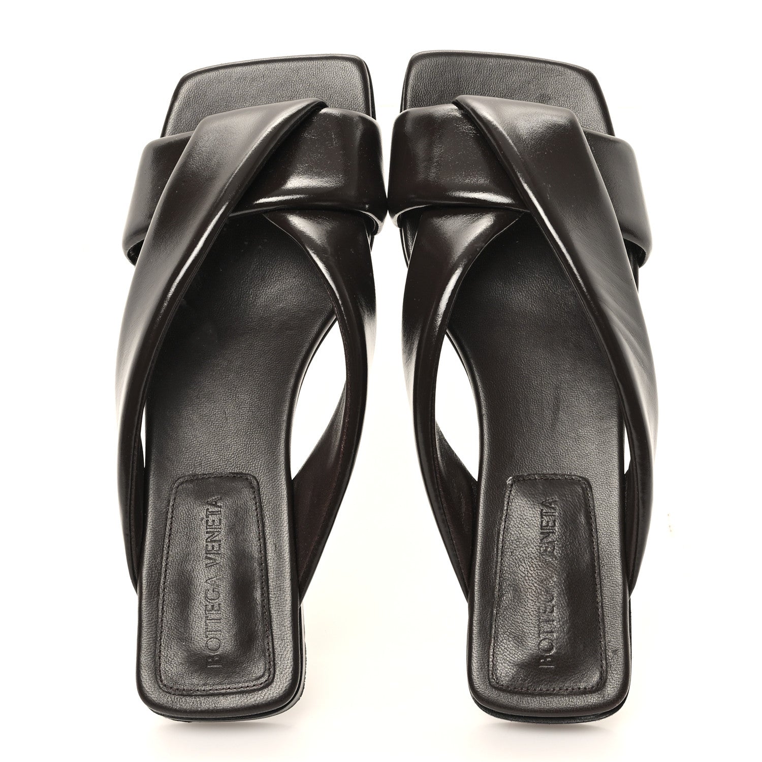 Bottega Veneta Cushion Lux Riva Flat Sandals 36 Fondant 2 of 10