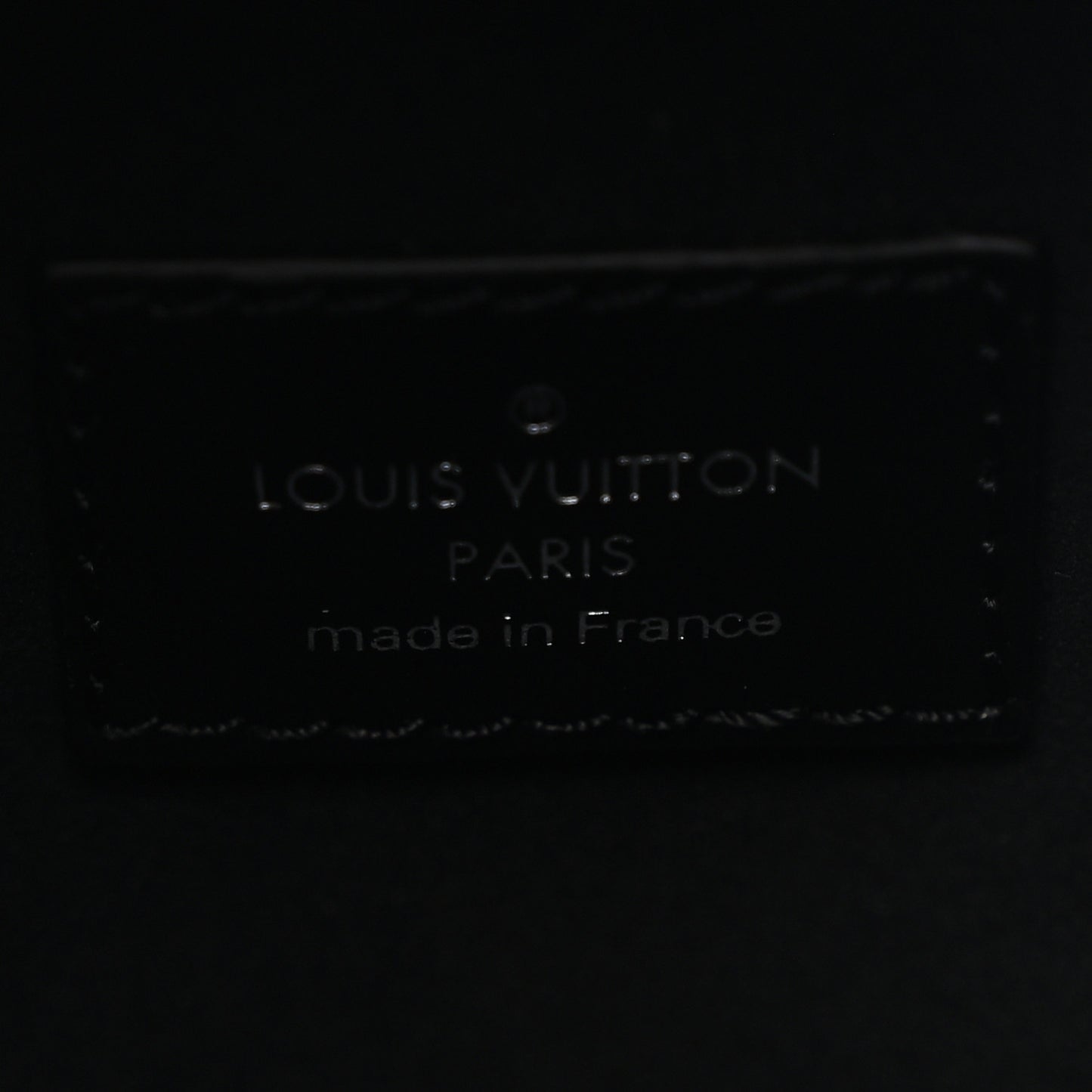 Calfskin Side Trunk MM Black