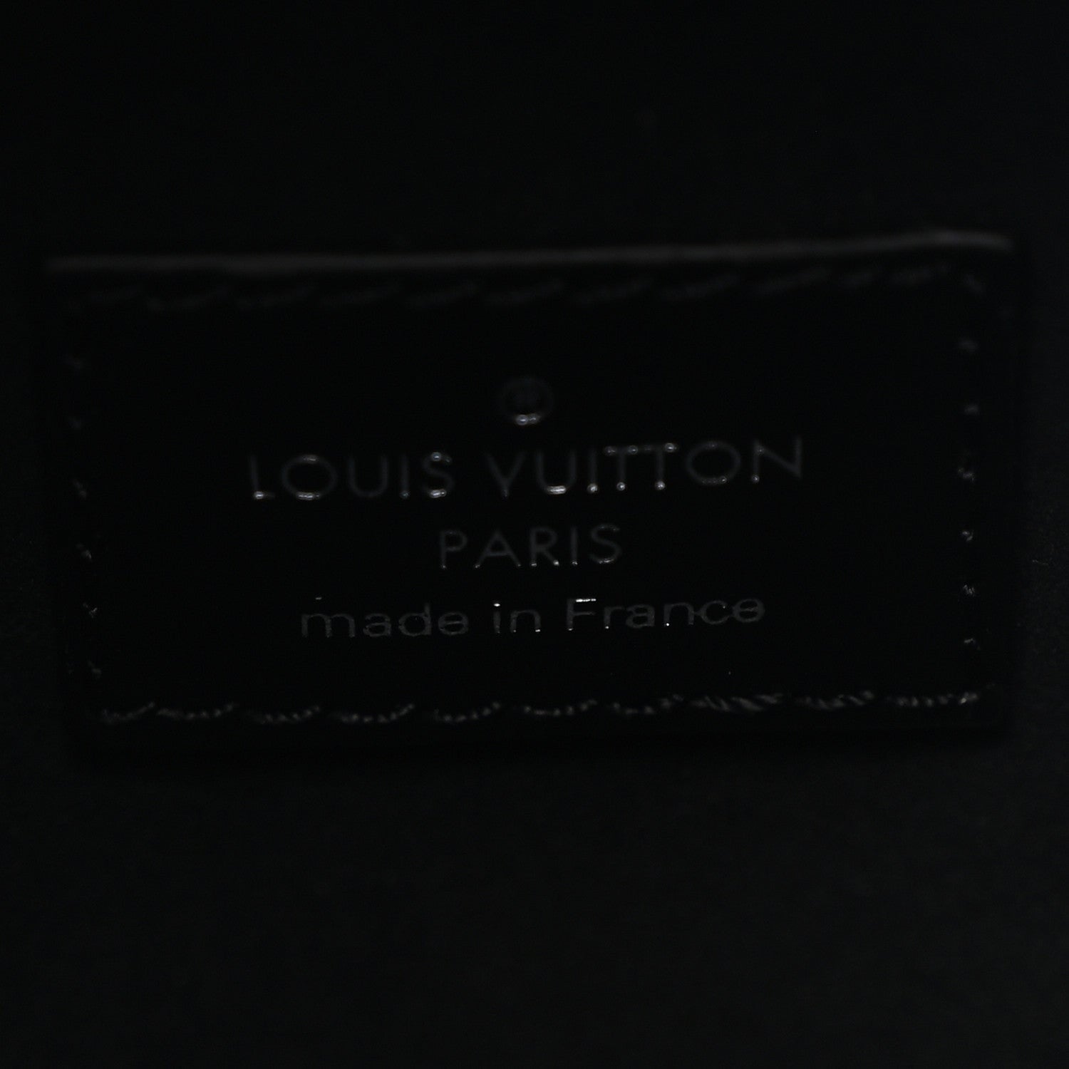 Louis Vuitton Calfskin Side Trunk MM Black 6 of 10