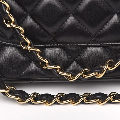Chanel Lambskin Quilted Maxi Double Flap Black 13 of 16