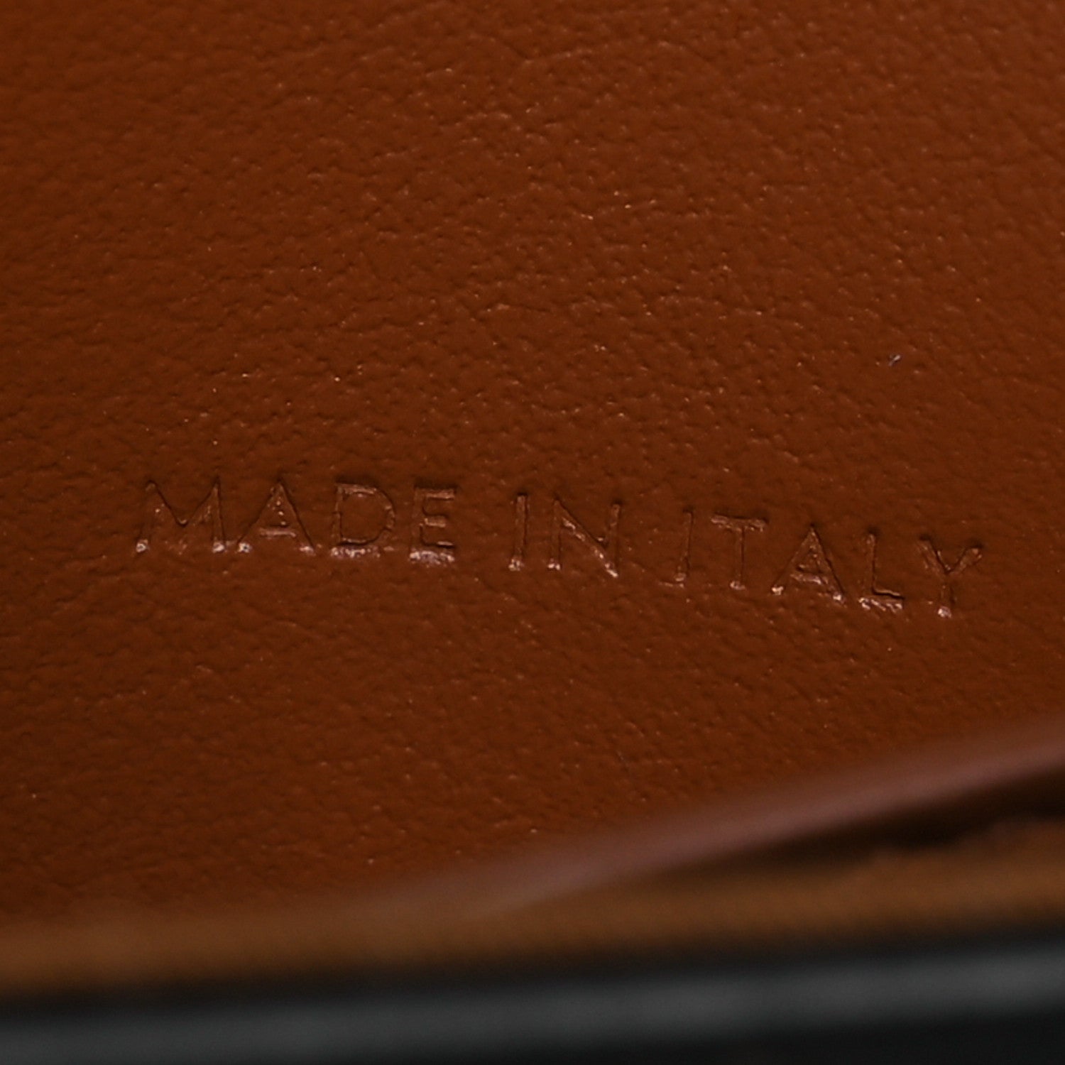 Celine Triomphe Canvas Calfskin Tabou Clutch on Strap Tan 7 of 11