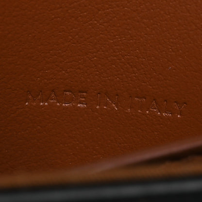 Celine Triomphe Canvas Calfskin Tabou Clutch on Strap Tan 7 of 11