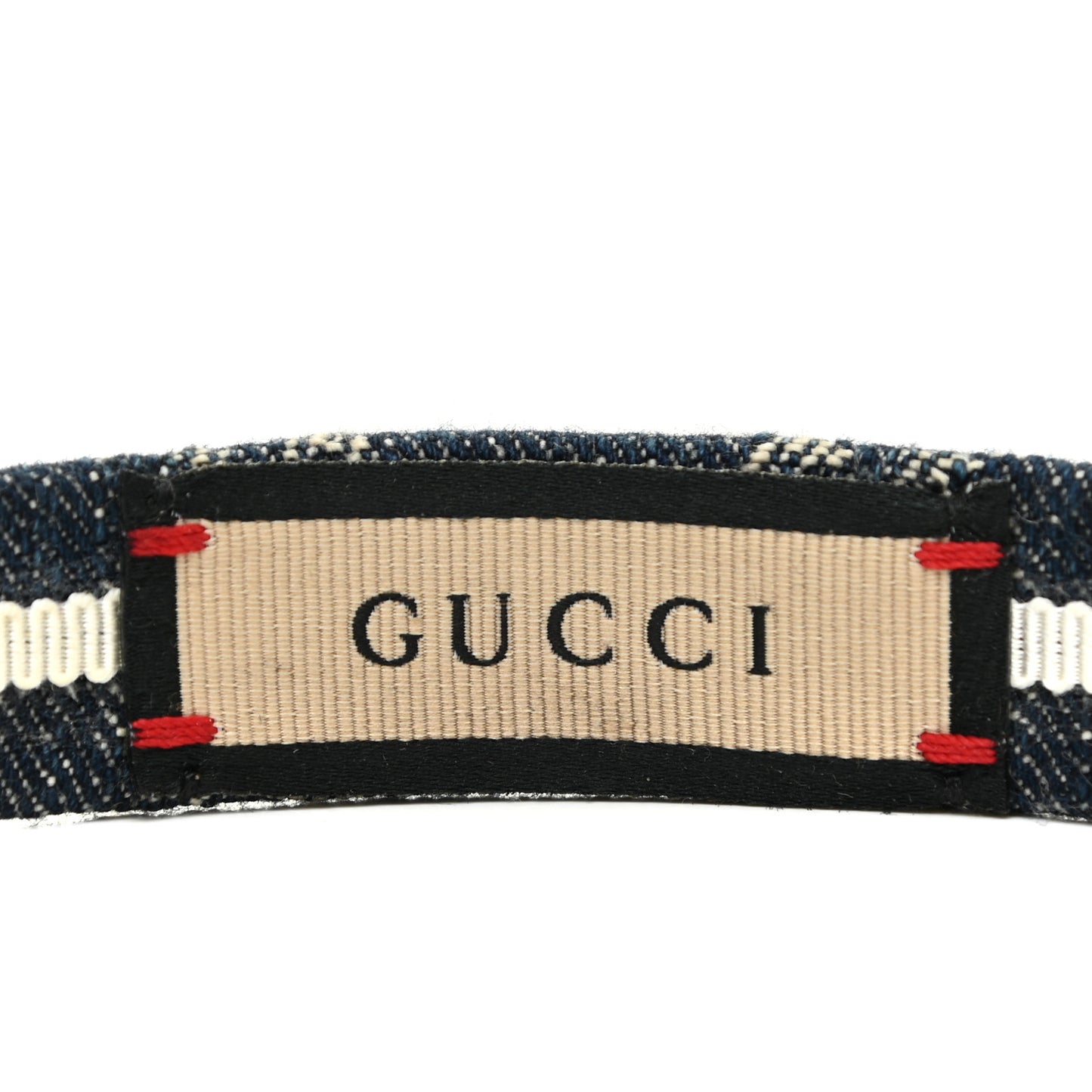 Denim Monogram Headband