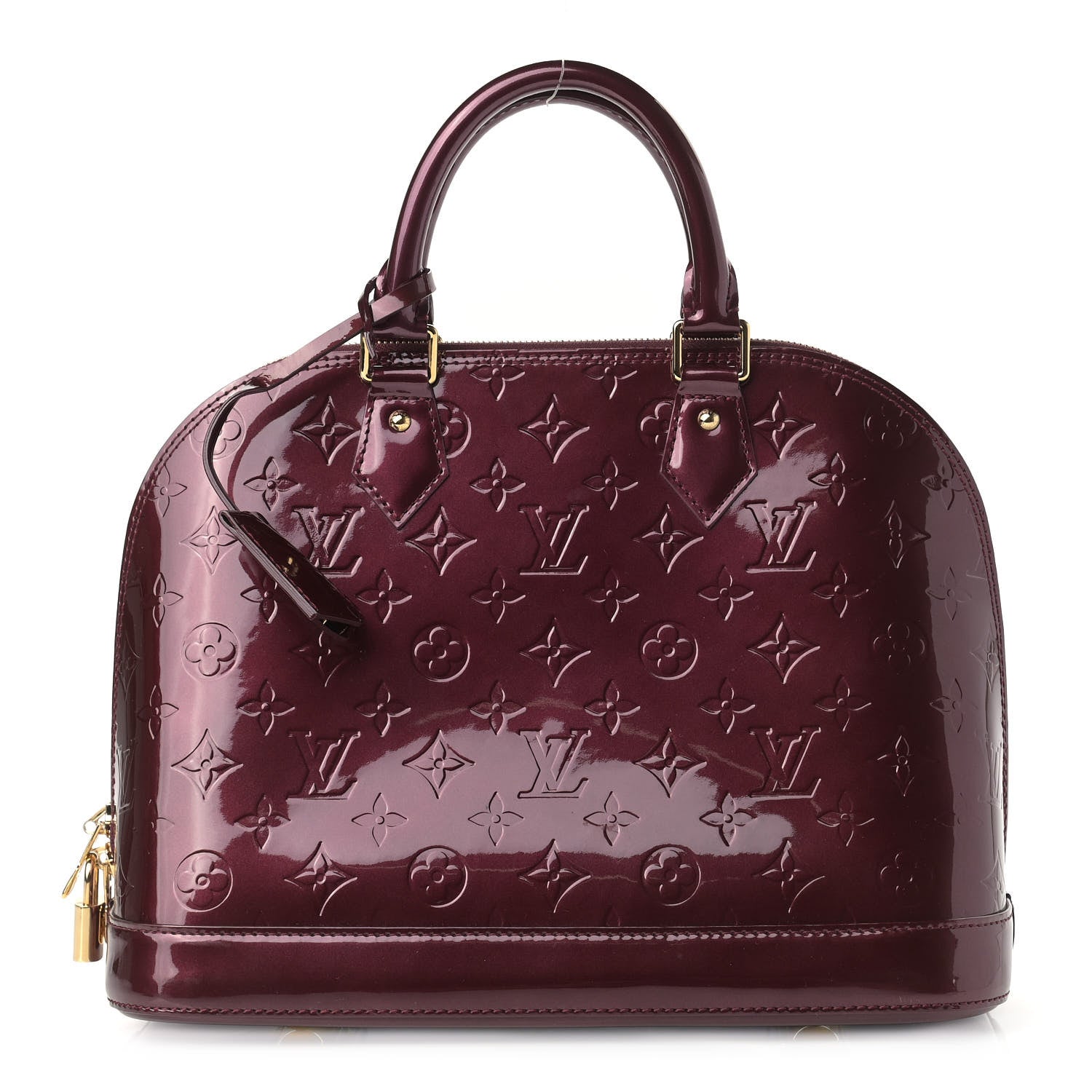 Louis Vuitton Vernis Alma PM Rouge Fauviste 1 of 9