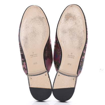 Gucci X DISNEY Jacquard Japanese Donald Duck Womens Princetown Slippers 38.5 Pink Black 5 of 10