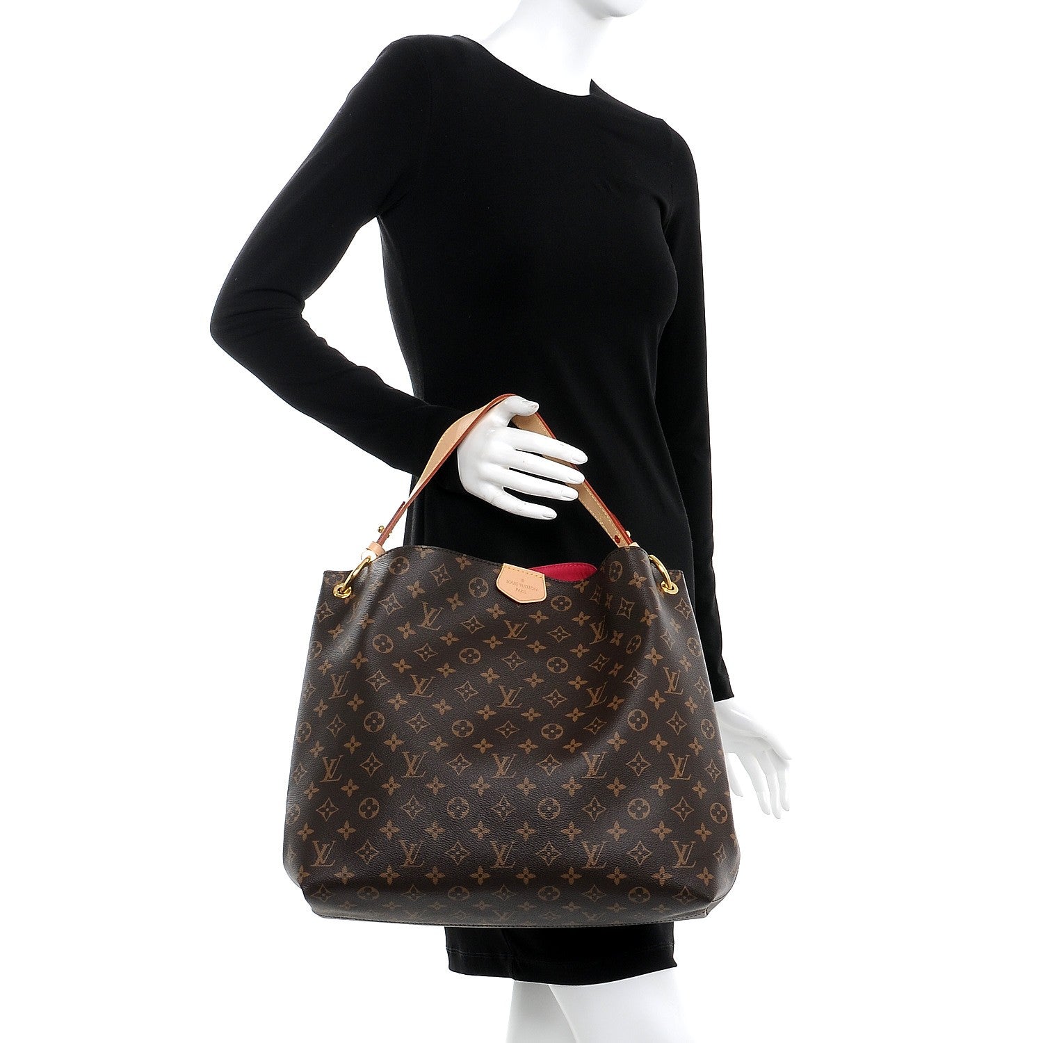 Louis Vuitton Monogram Graceful MM Pivoine 2 of 9