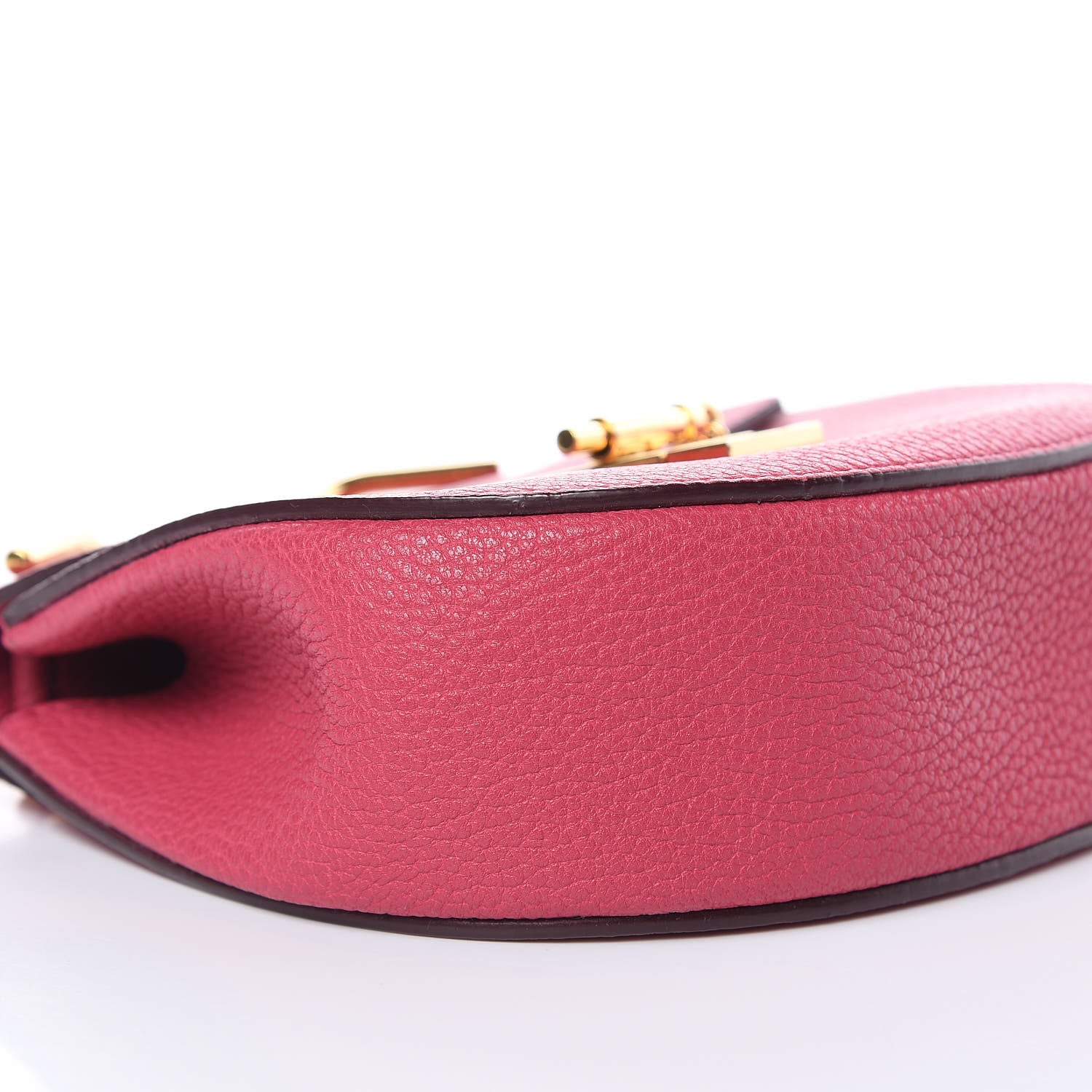 Chloe Grained Lambskin Mini Drew Shoulder Bag Dreamy Pink 9 of 10