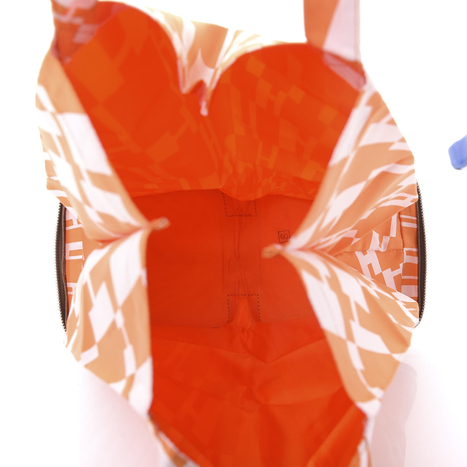 Hermes Buffle Silky Pop Shopper Tote Orange 5 of 14