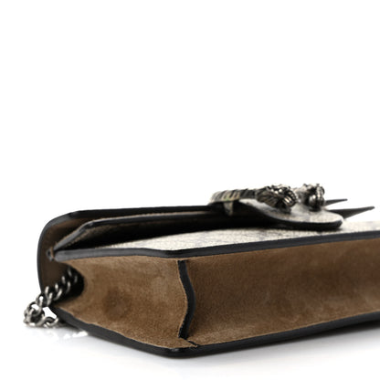 Gucci GG Supreme Monogram Super Mini Dionysus Shoulder Bag Taupe 7 of 9