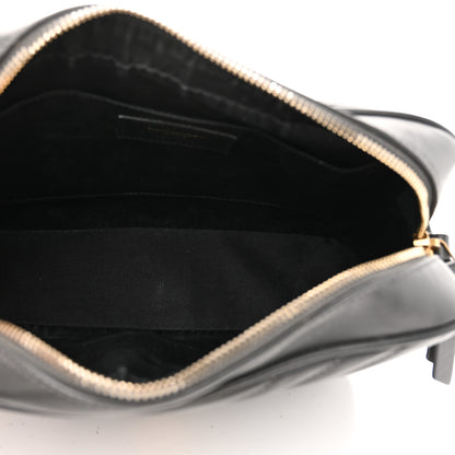 Saint Laurent Calfskin Matelasse Monogram Lou Camera Bag Storm 5 of 11