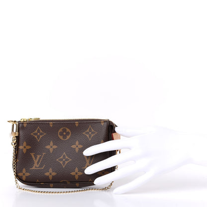 Louis Vuitton Monogram Mini Pochette Accessories 2 of 8