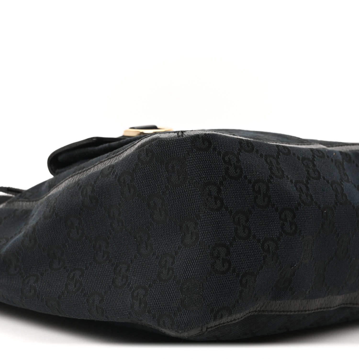 Gucci Monogram Abbey D Ring Tote Black 9 of 10