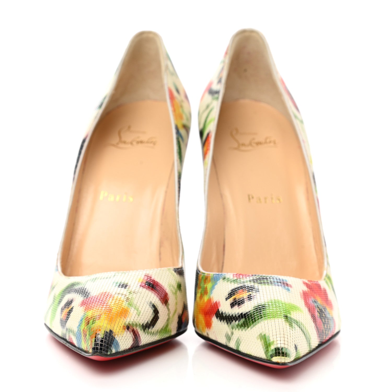 Christian Louboutin Patent Mosaique So Kate 120 Pumps 39 Multicolor 2 of 7