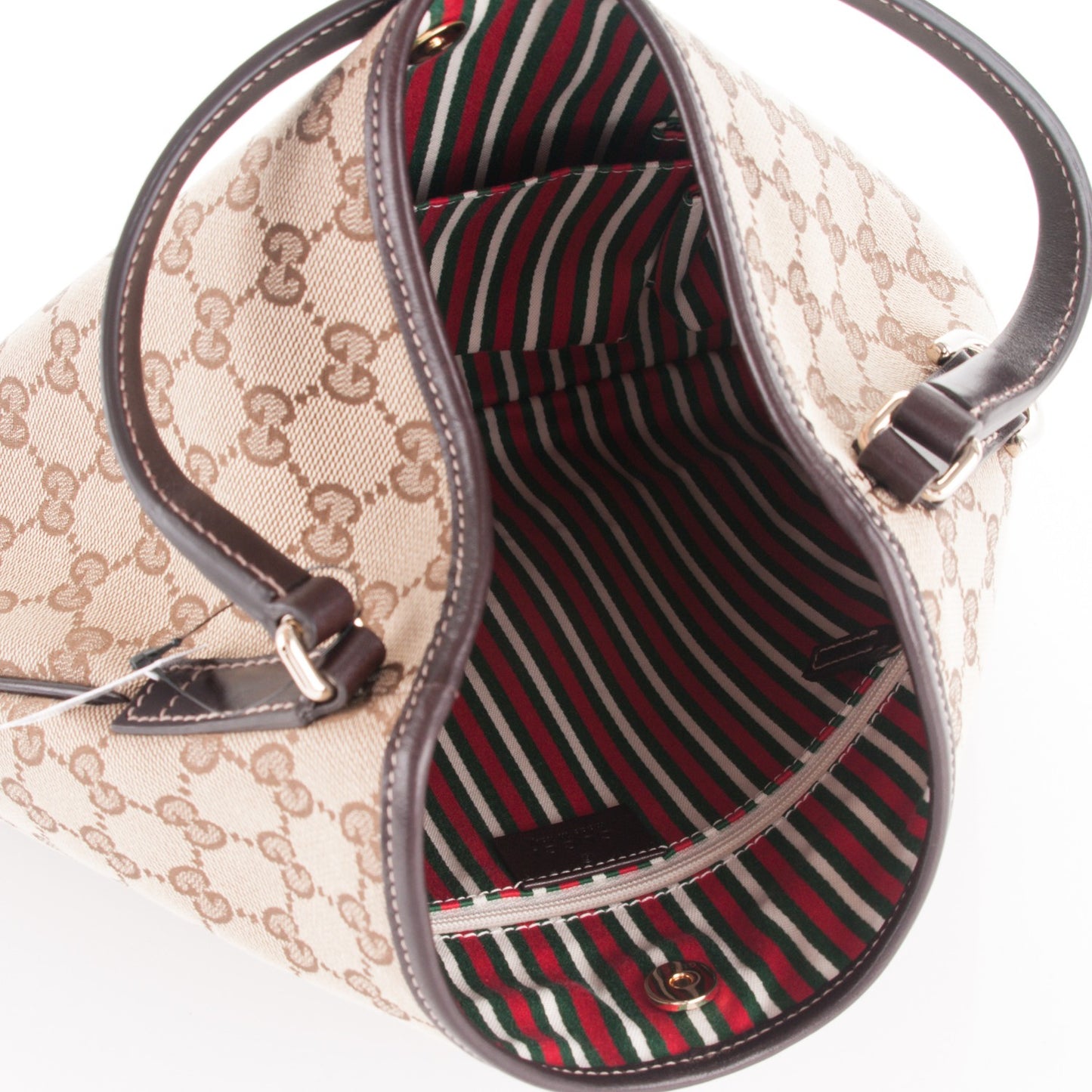 Monogram Medium New Britt Hobo Dark Brown