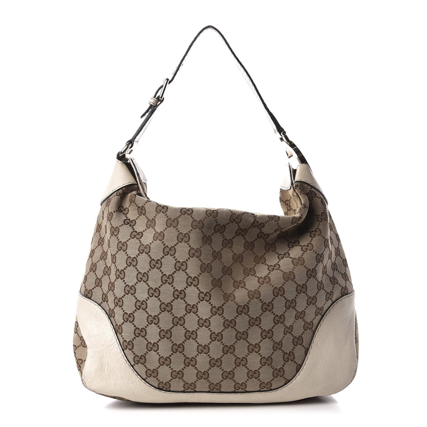 Monogram Medium Charlotte Hobo Off White