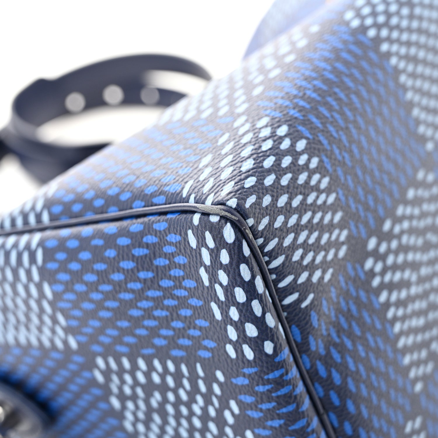 Louis Vuitton Damier Heritage Speedy Bandouliere 25 Blue 10 of 13
