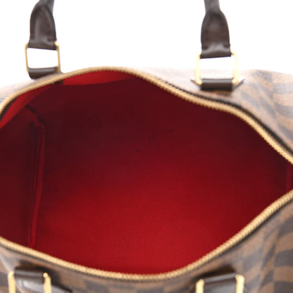 Louis Vuitton Damier Ebene Speedy 30 5 of 12