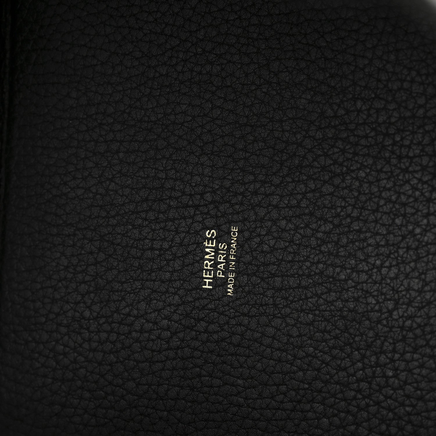 Hermes Taurillon Clemence Picotin Lock 18 PM Black 7 of 11