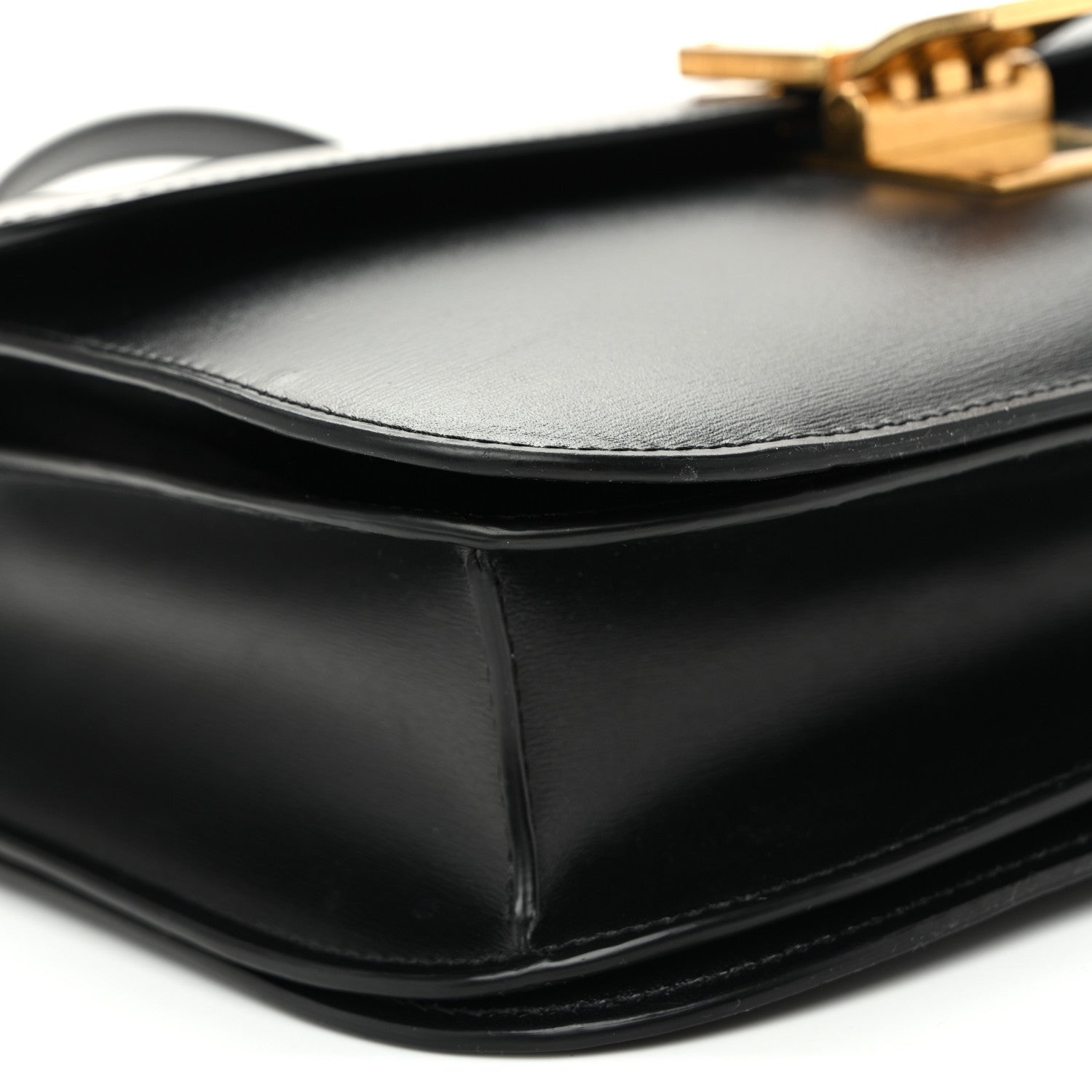 Celine Box Calfskin Medium Classic Box Flap Bag Black 8 of 10