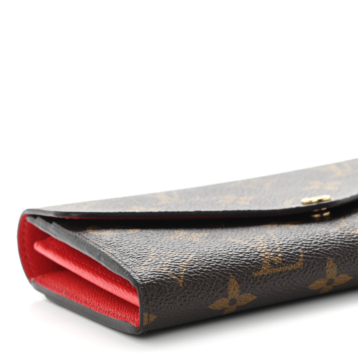 Louis Vuitton Monogram Sarah Wallet NM Coquelicot 8 of 9