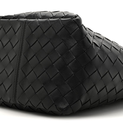 Bottega Veneta Nappa Intrecciato Small Flip Flap Tote Black 8 of 10