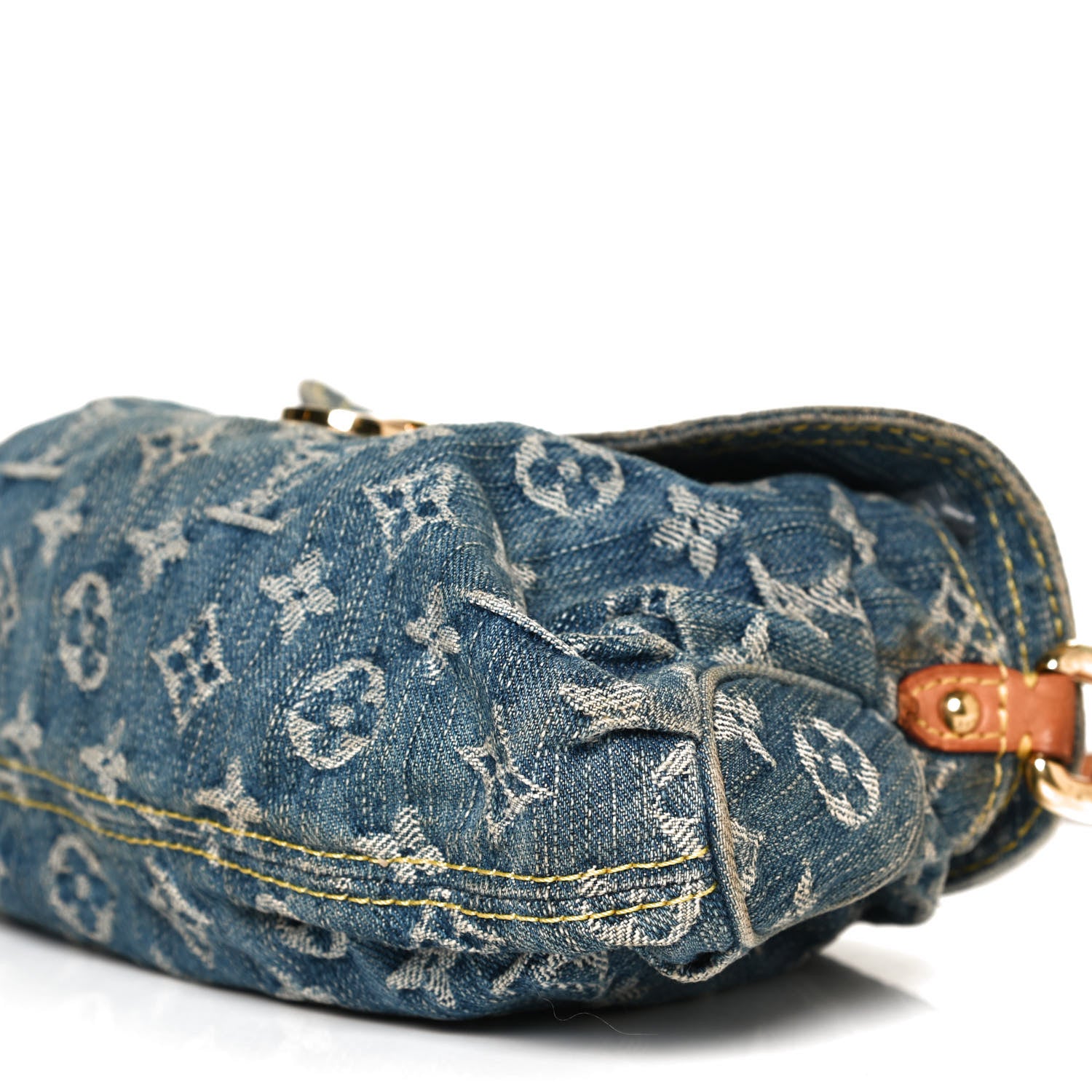 Louis Vuitton Monogram Denim Mini Pleaty Blue 9 of 11