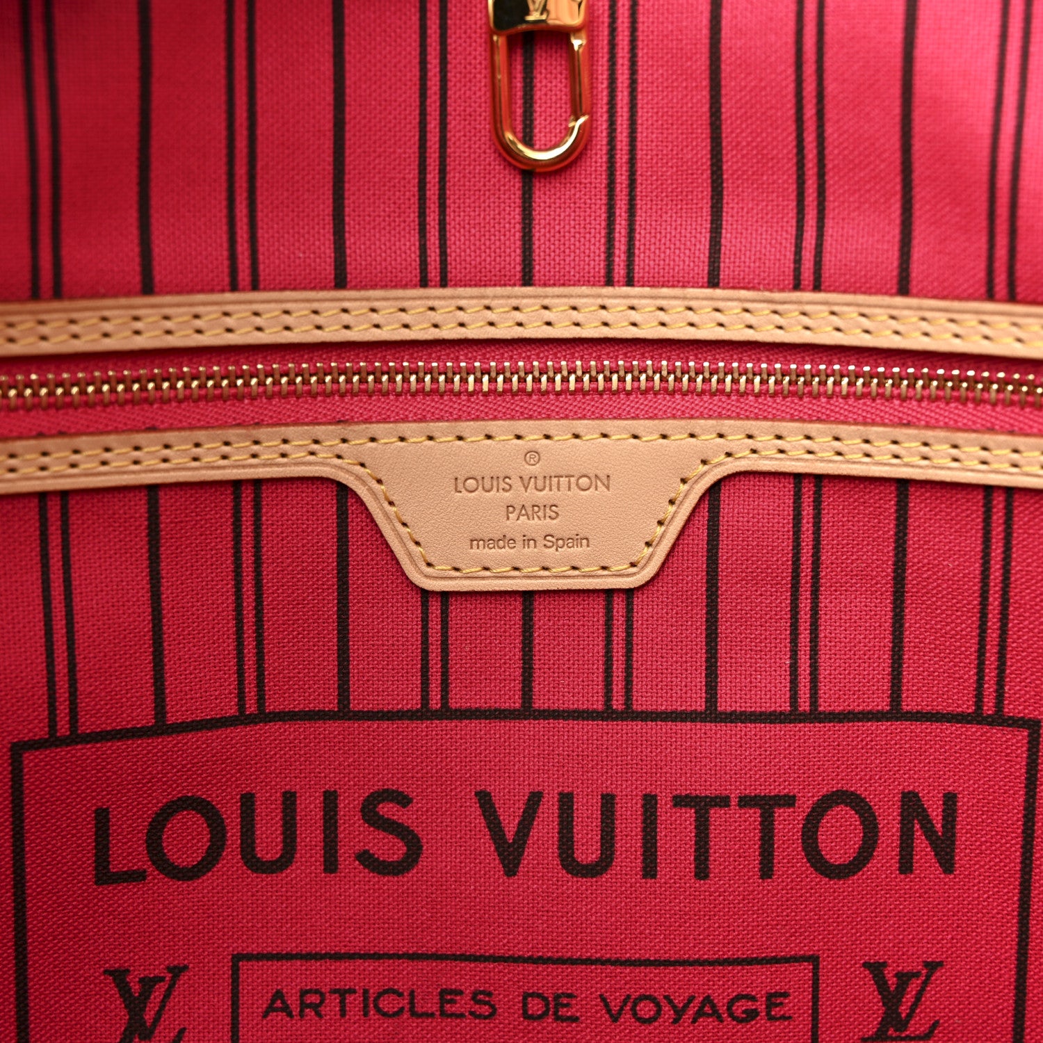 Louis Vuitton Monogram Bay Neverfull MM Rose Ballerine Poppy 7 of 16