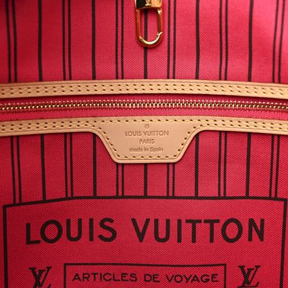Louis Vuitton Monogram Bay Neverfull MM Rose Ballerine Poppy 7 of 16