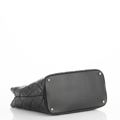 Chanel Caviar Quilted Timeless CC Soft Tote Black 4 of 7