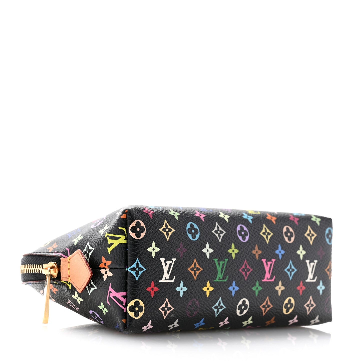 Monogram Multicolor Cosmetic Pouch Black Grenade