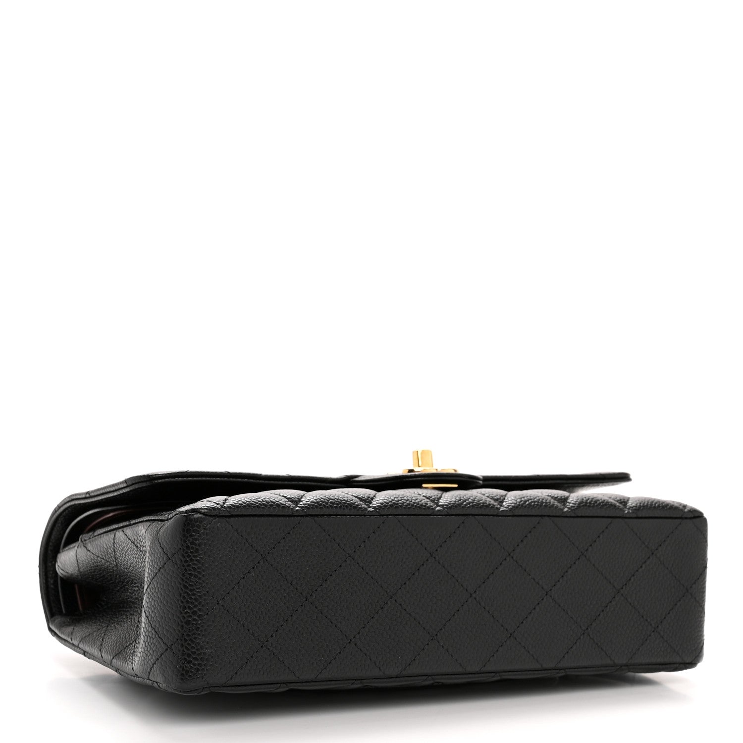 Chanel Caviar Quilted Medium Double Flap Black 4 of 13