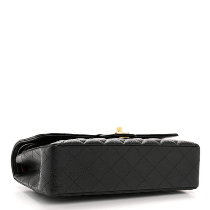 Chanel Caviar Quilted Medium Double Flap Black 4 of 13