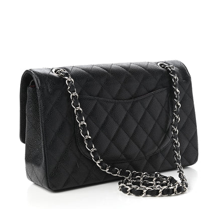 Chanel Caviar Quilted Medium Double Flap Black 3 of 11