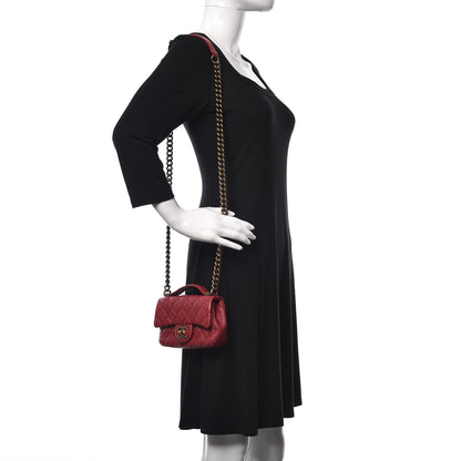 Chanel Calfskin Quilted Mini Urban Day Flap Red 2 of 11