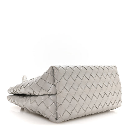 Bottega Veneta Nappa Intrecciato Small Andiamo Shoulder Bag Sterling 4 of 9