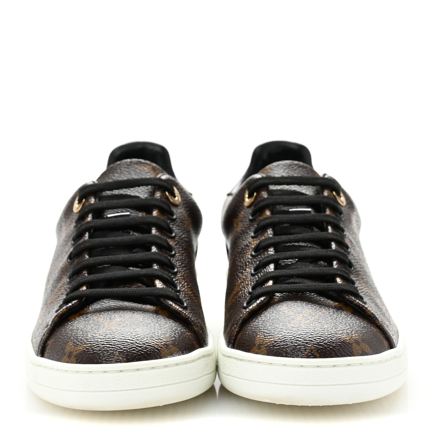 Patent Monogram Frontrow Sneakers 37.5
