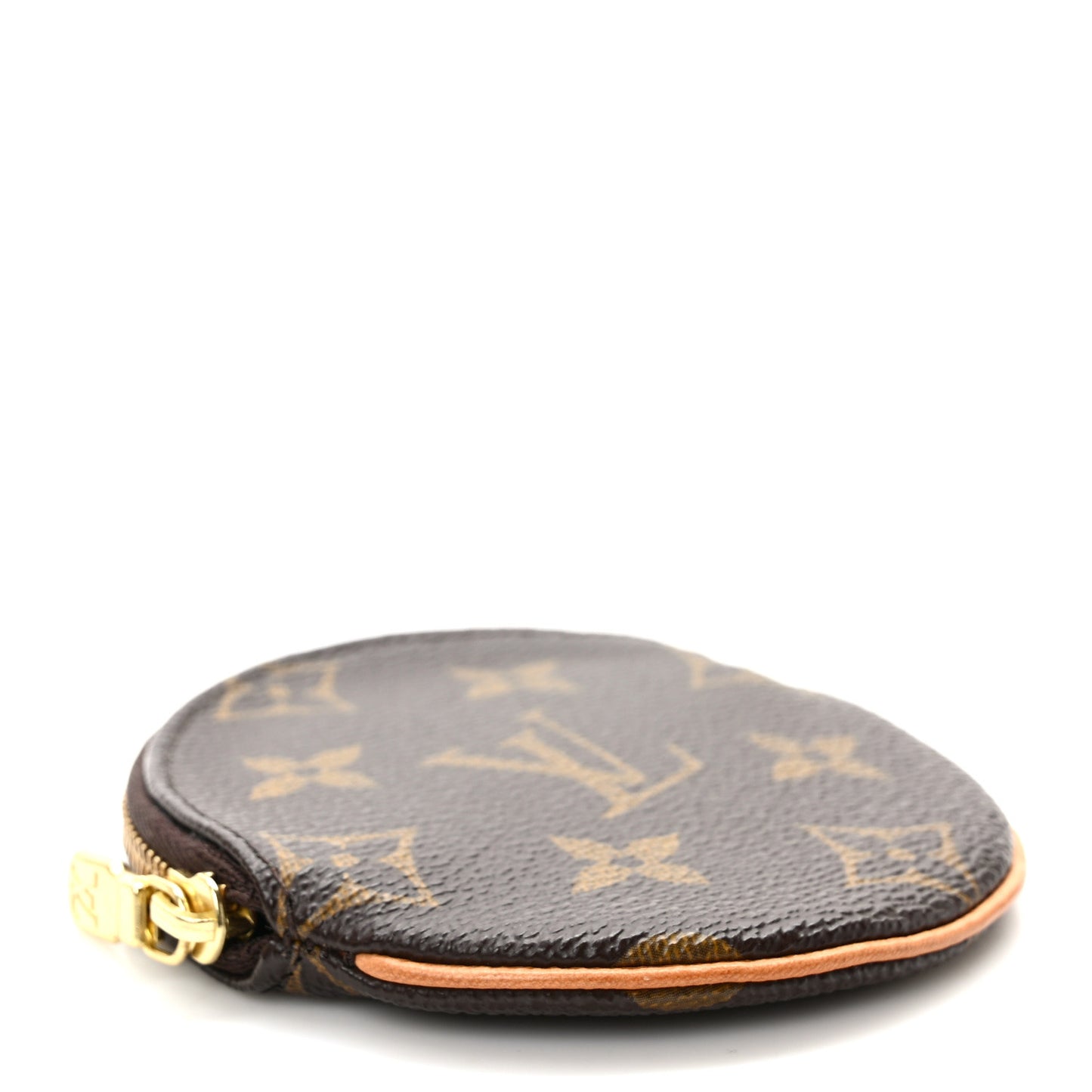Monogram Round Coin Purse